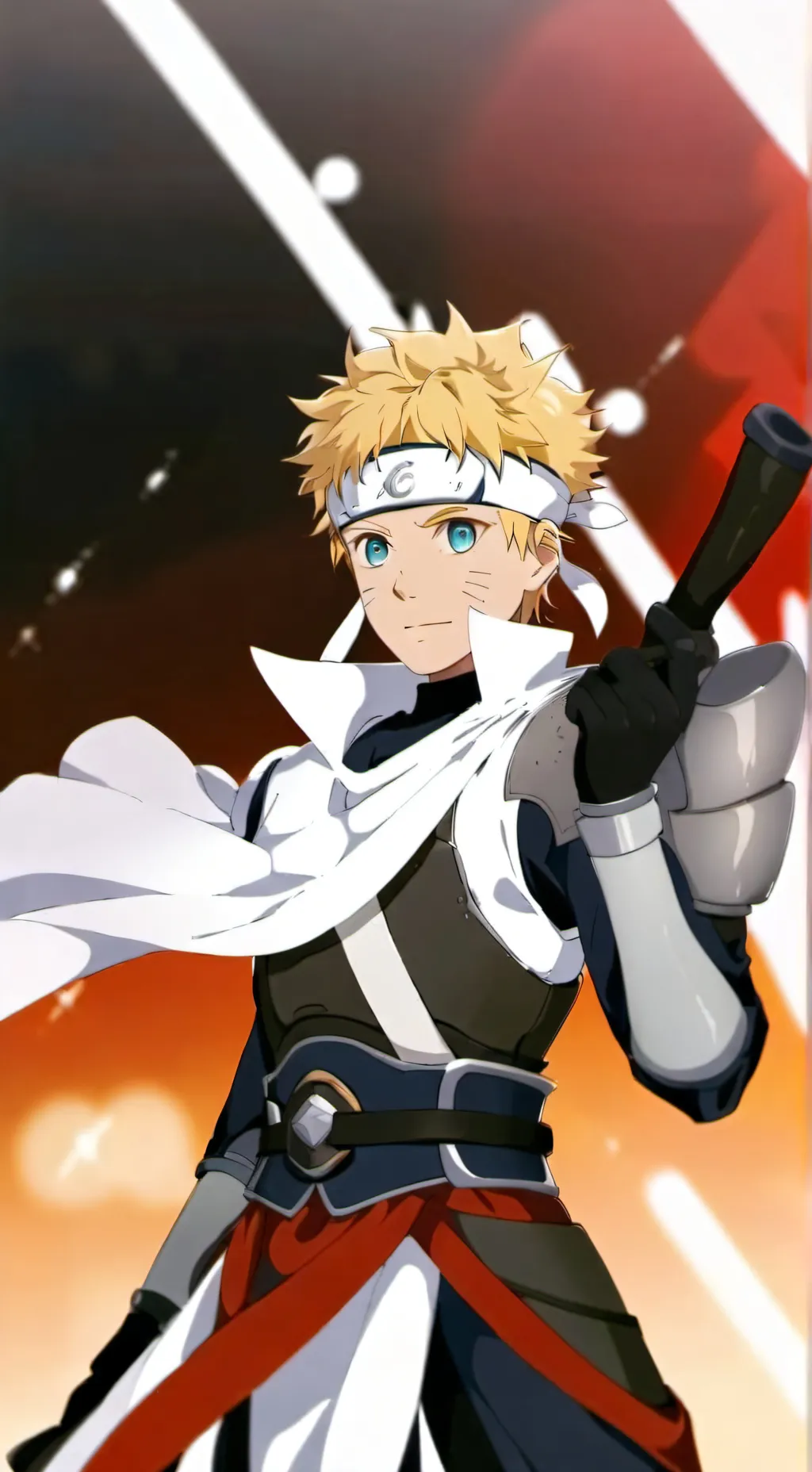 ai character: Naruto  background