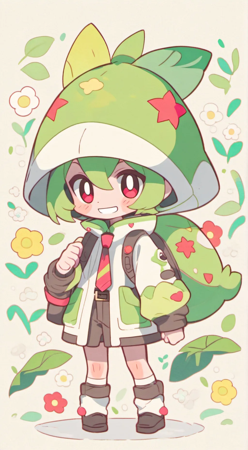 ai character: Twisted Sprout..?  background