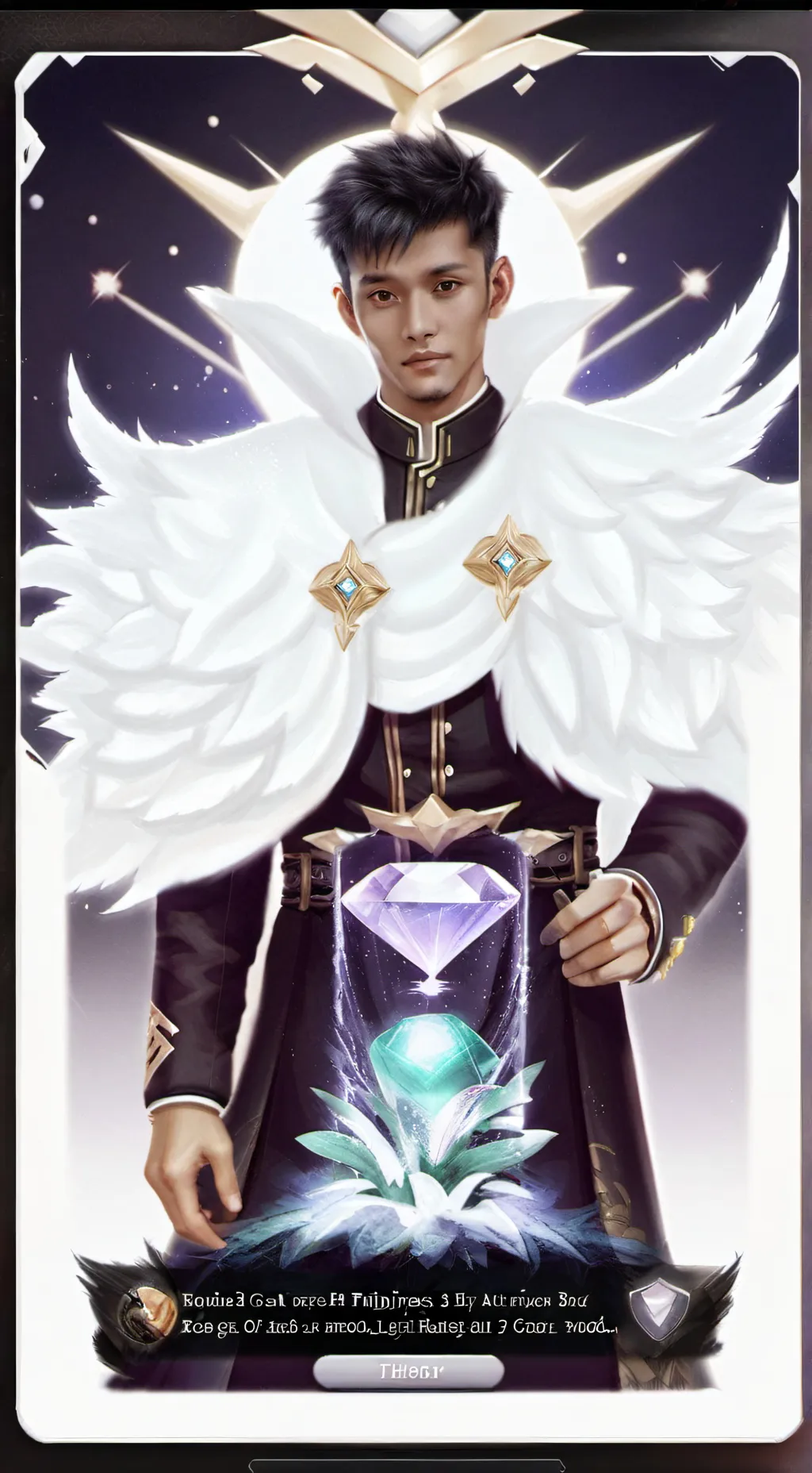 ai character: ML Gamer background