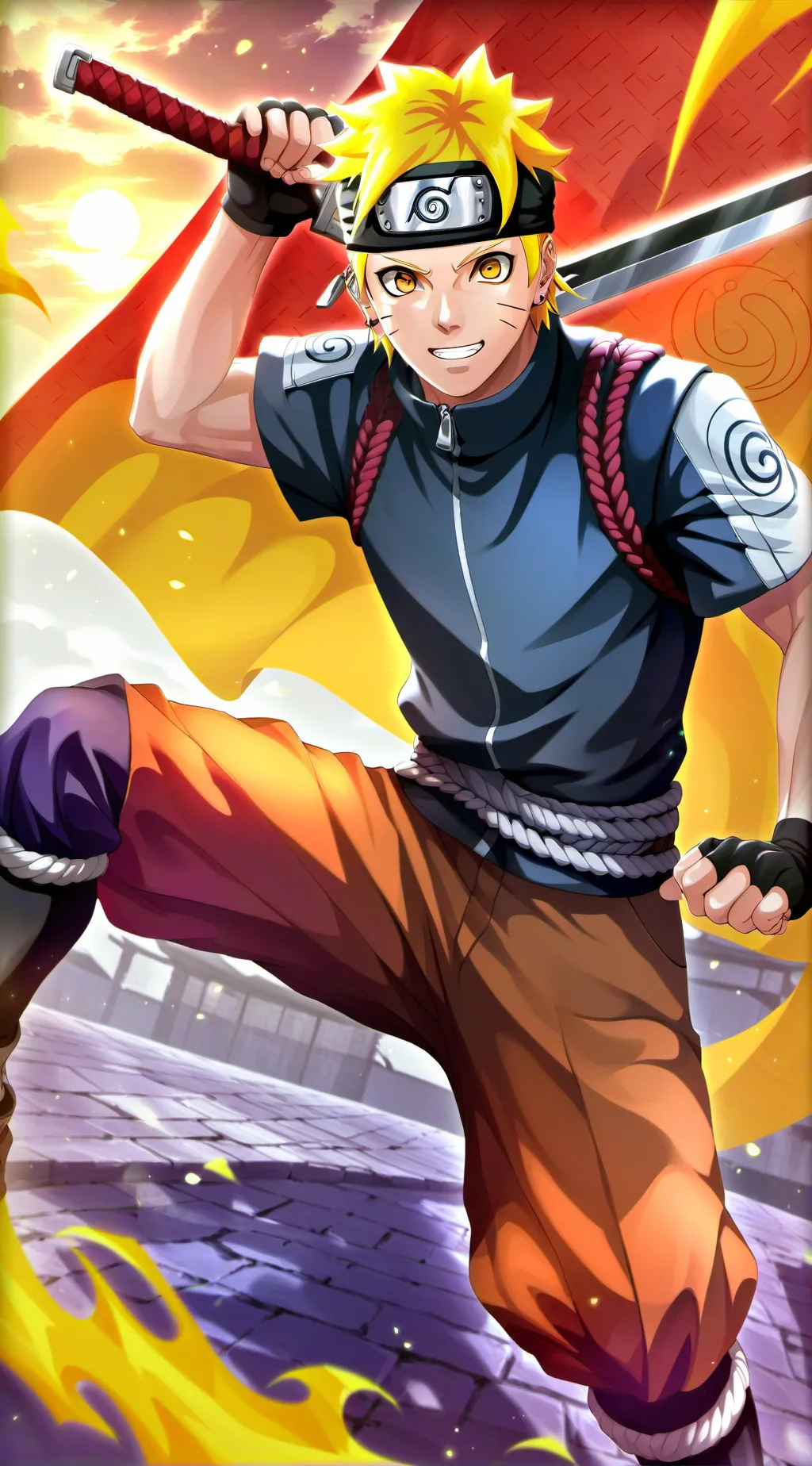 ai character: hokage background