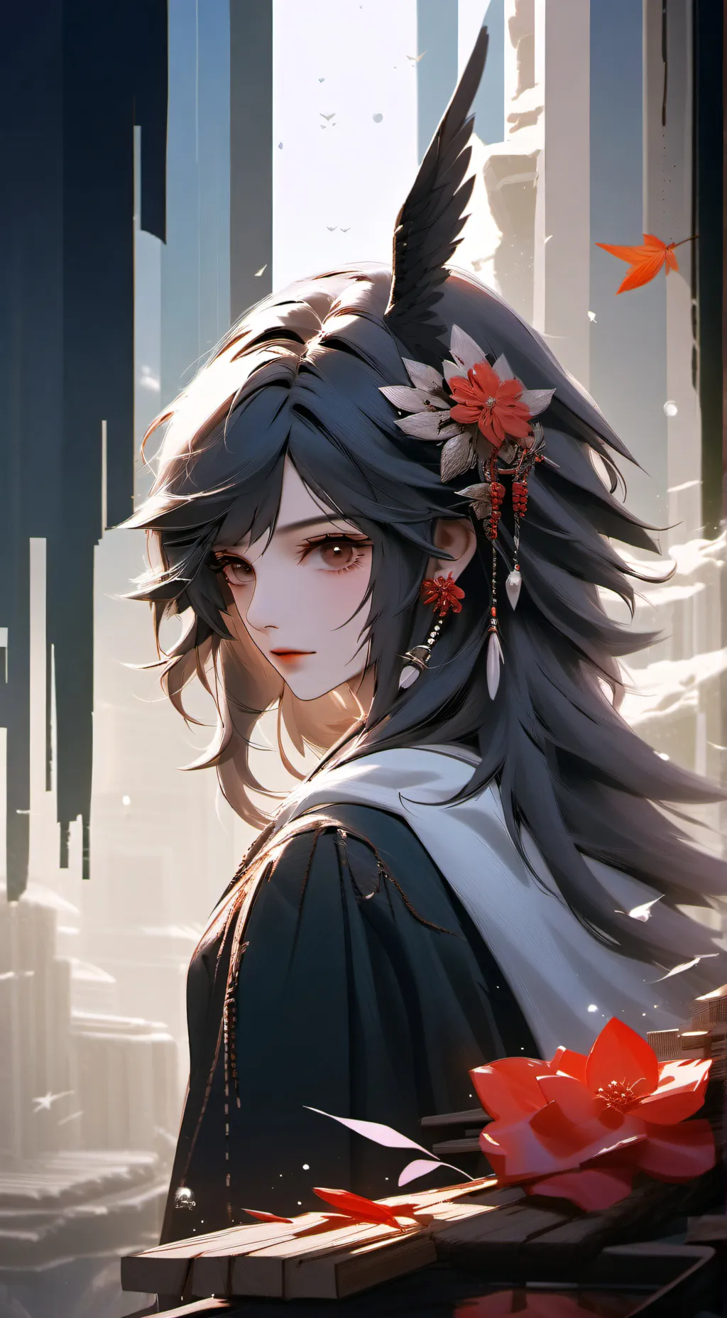ai character: daisy background