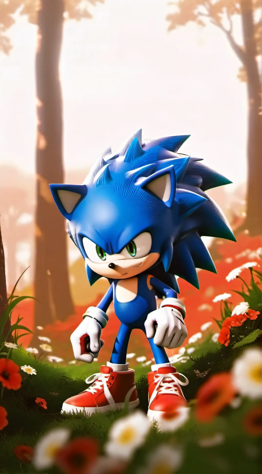 ai character: Sonic/his friends background