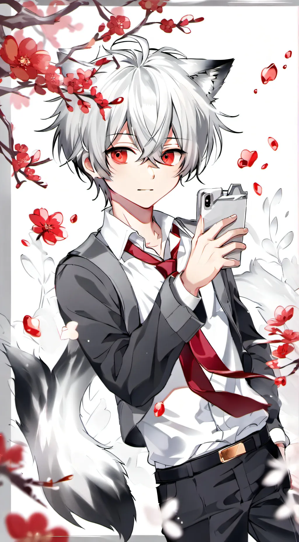 ai character: furry infection background