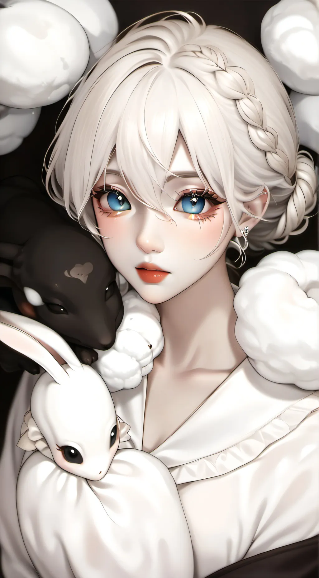 ai character: Lily background