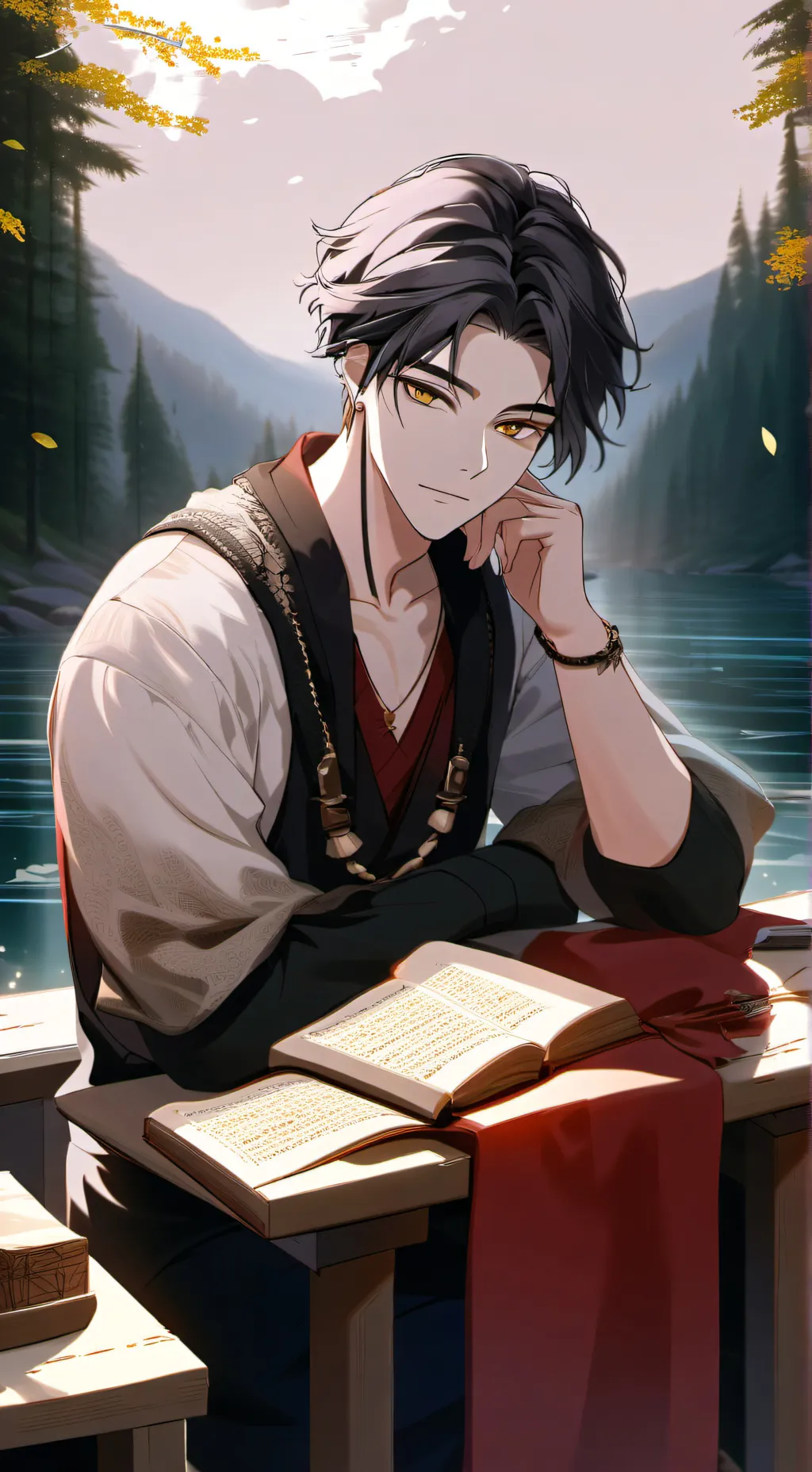 ai character: Alejandro  background
