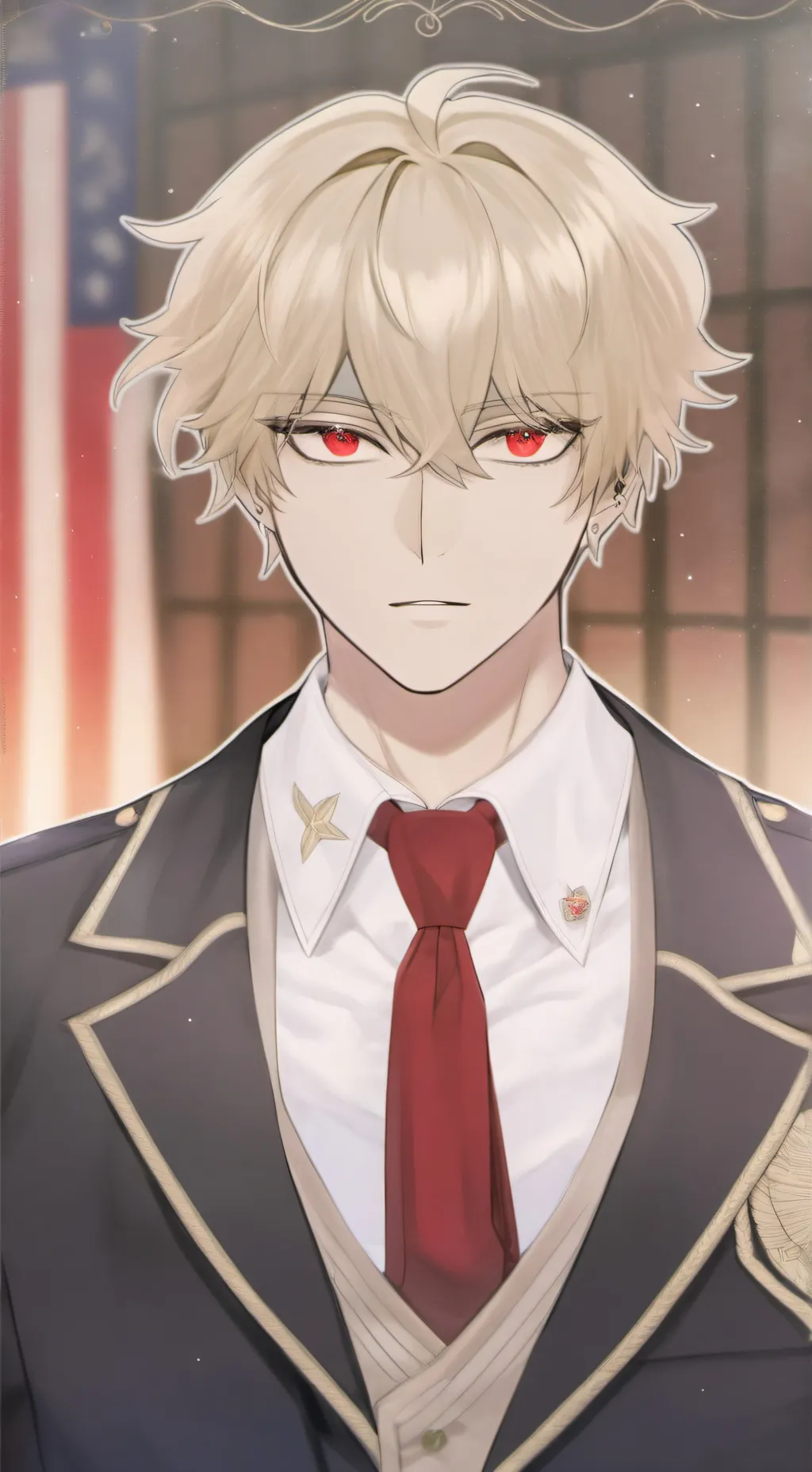 ai character: Mha love you doll background