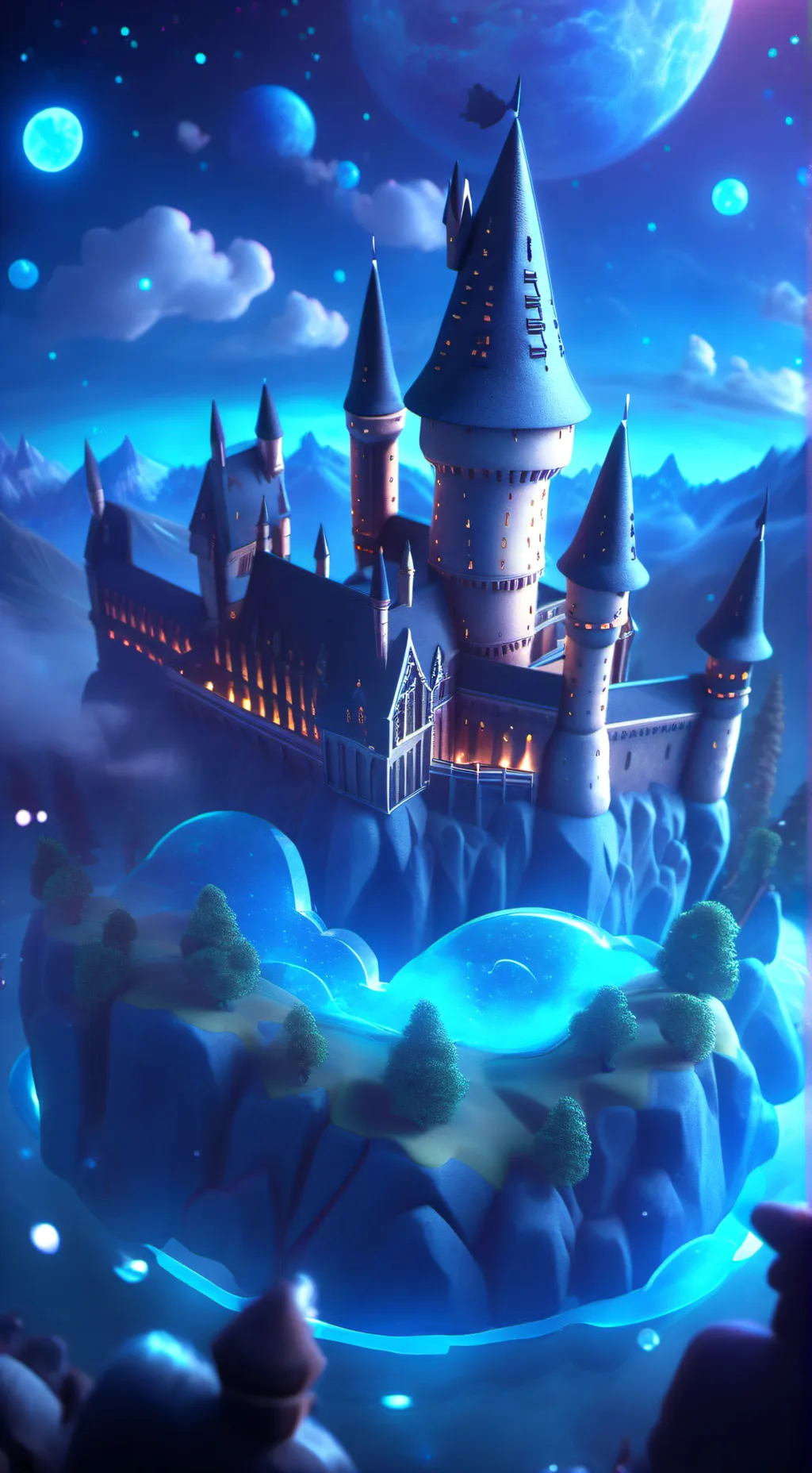 ai character: Harry Potter 🪄❤️ background