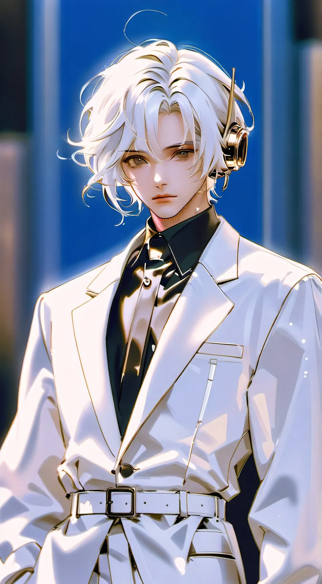 ai character: Mikołaj  background