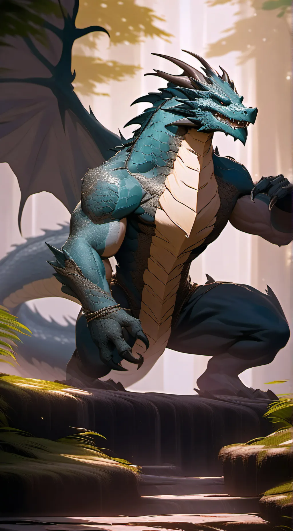 ai character: Godémon background