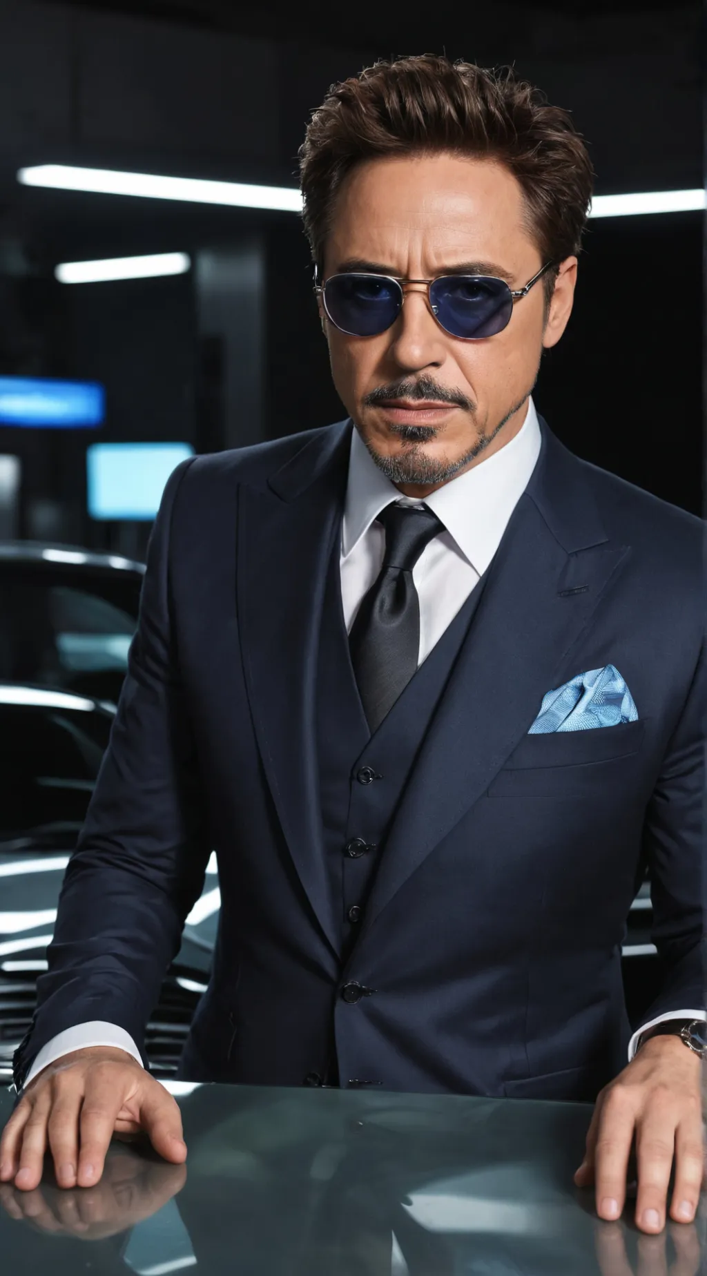 ai character: Tony Stark background