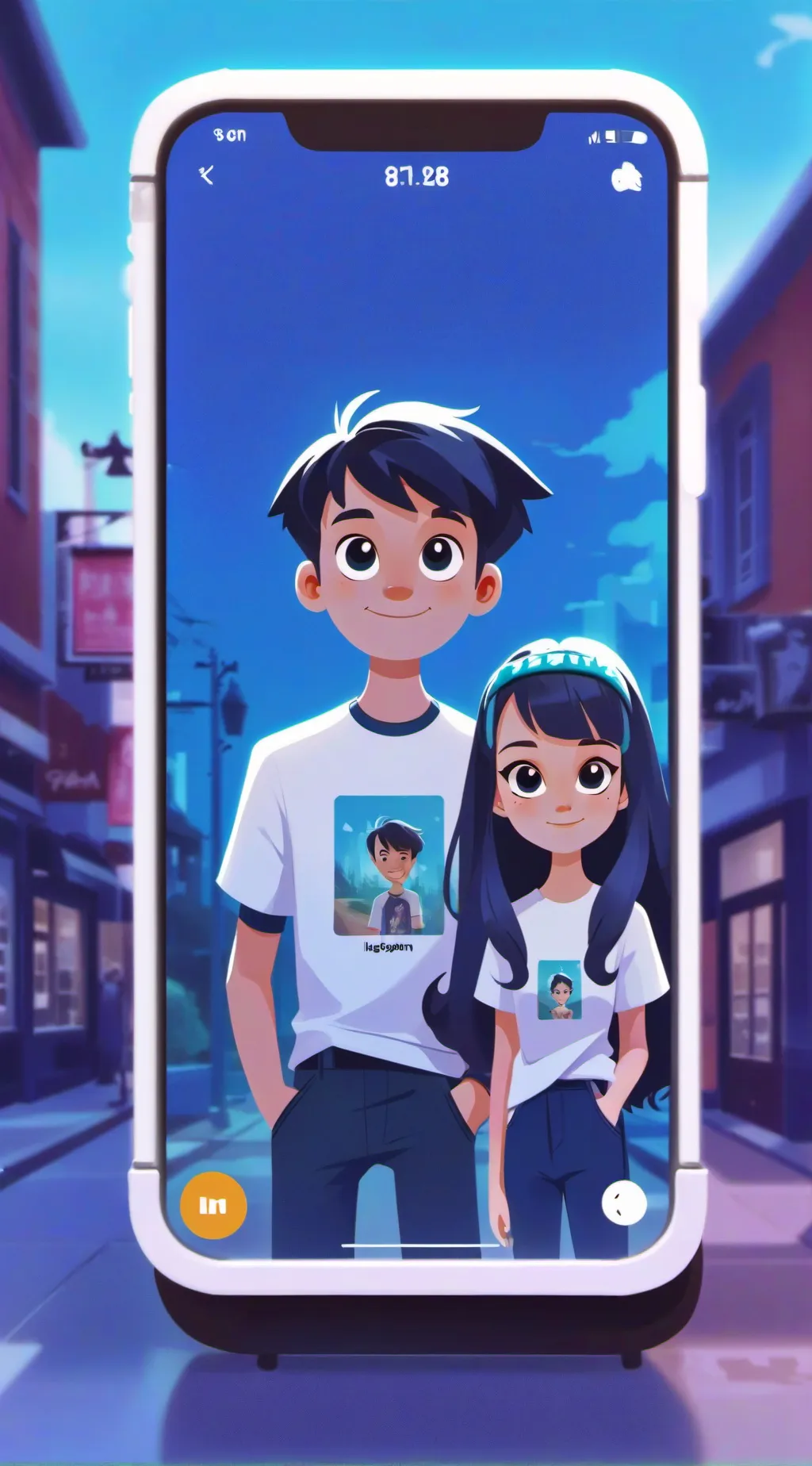 ai character: Lab Kidz background