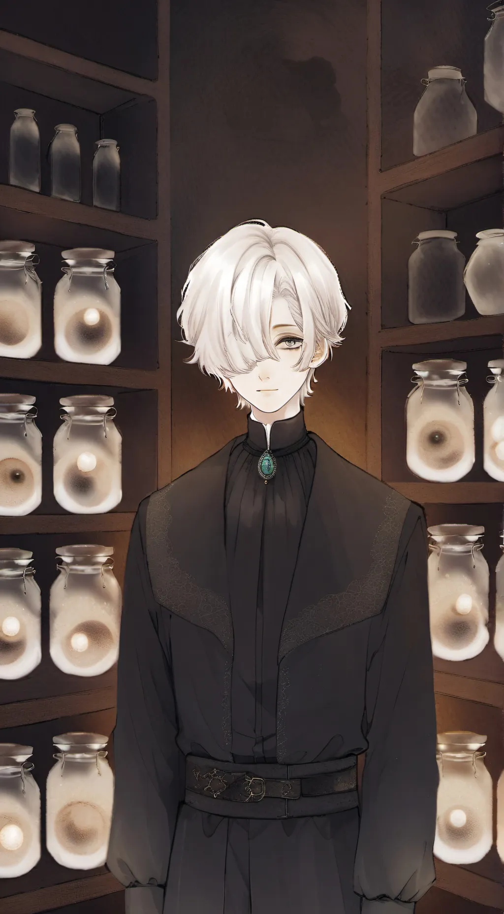 ai character: Zander background