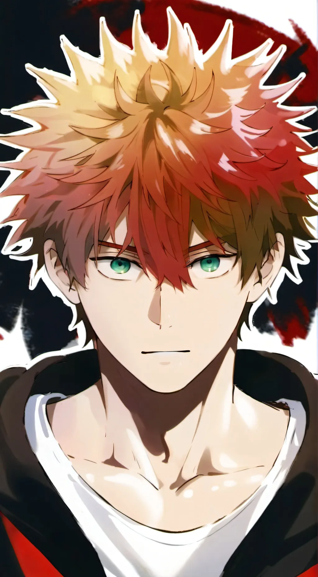 ai character: bakugo background