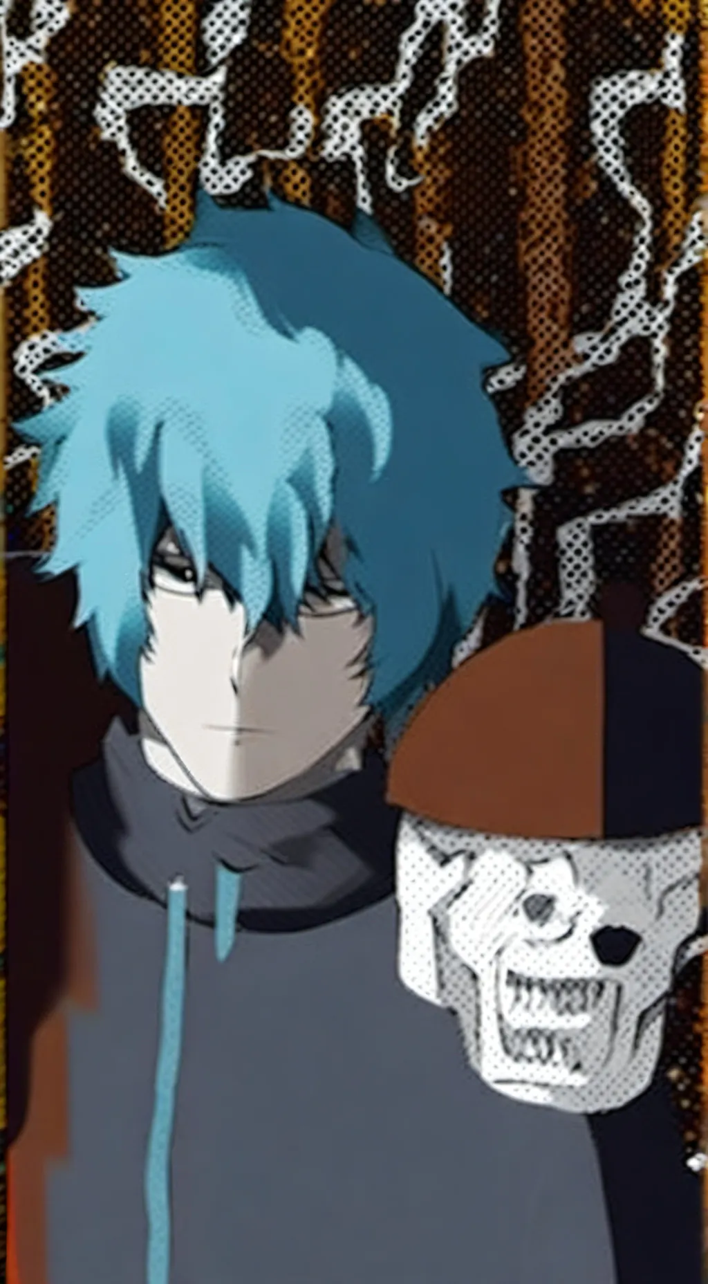 ai character: MHA CATASTROPHE  background