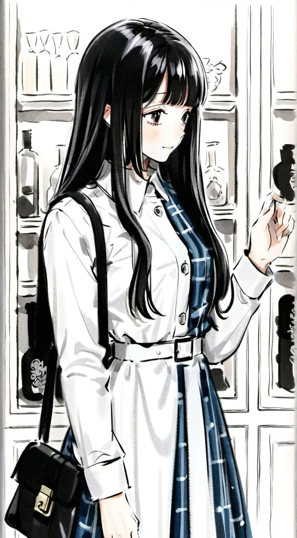 ai character: jujutus kaisen background