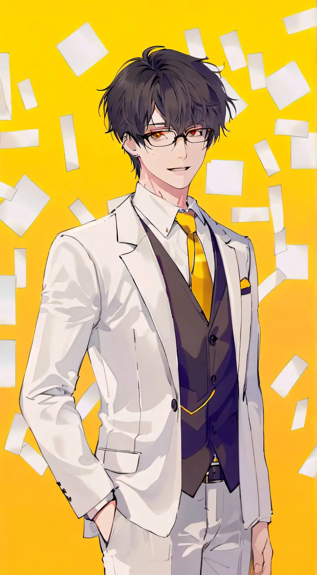 ai character: hikari background