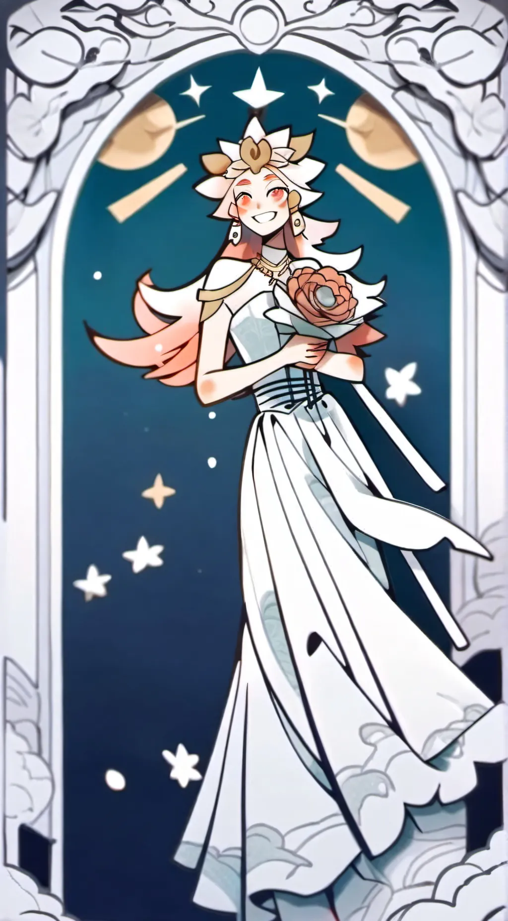 ai character: sundrop  background
