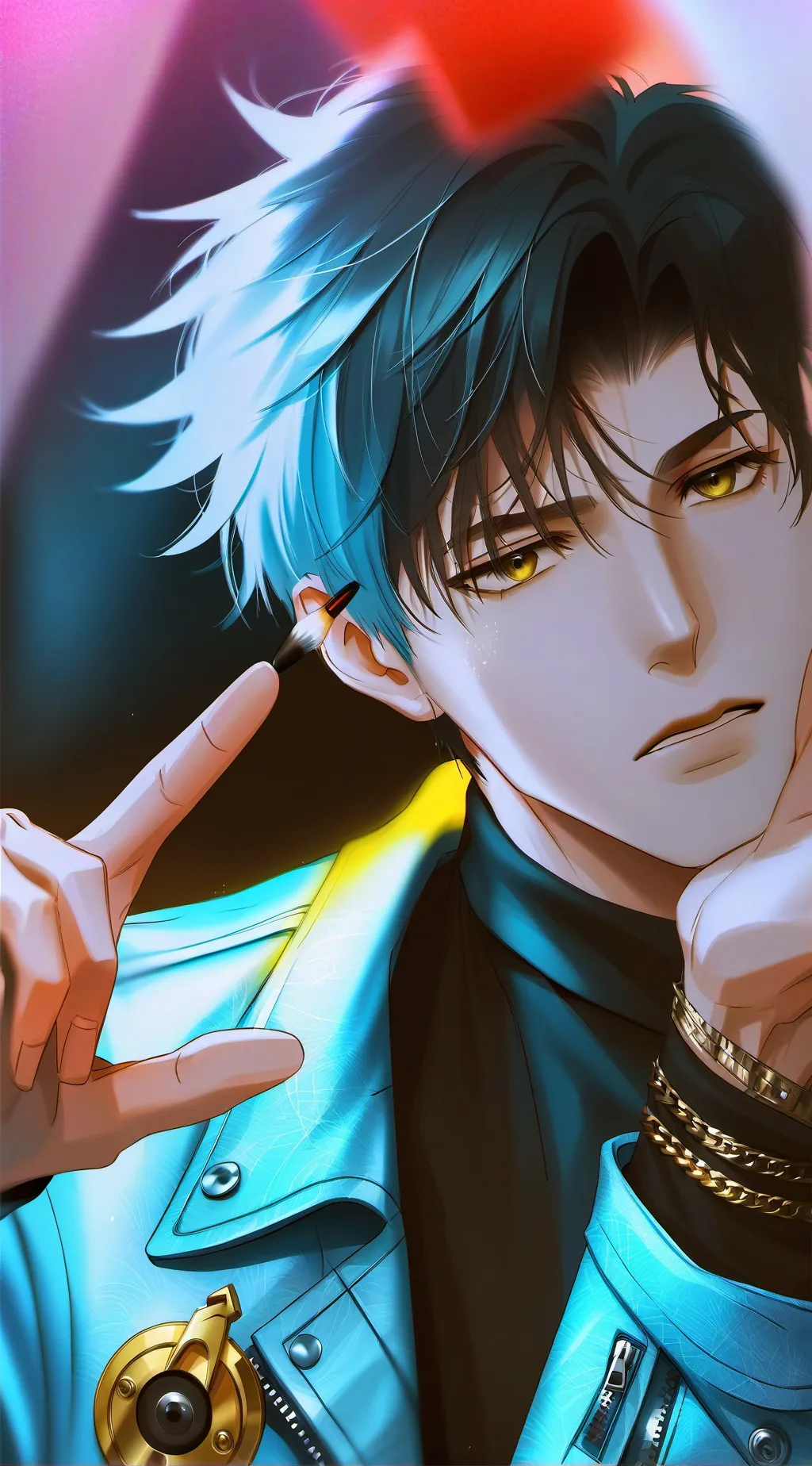 ai character: Punk Rival background