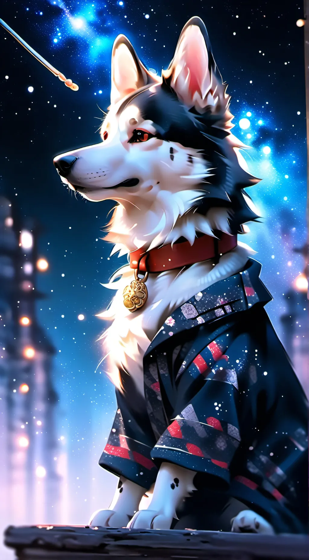ai character: star background