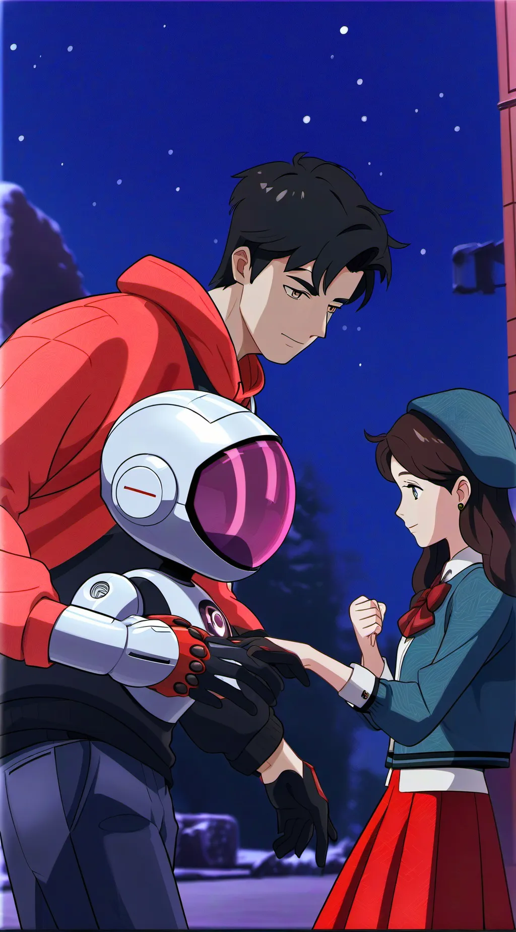 ai character: PR Megaforce background