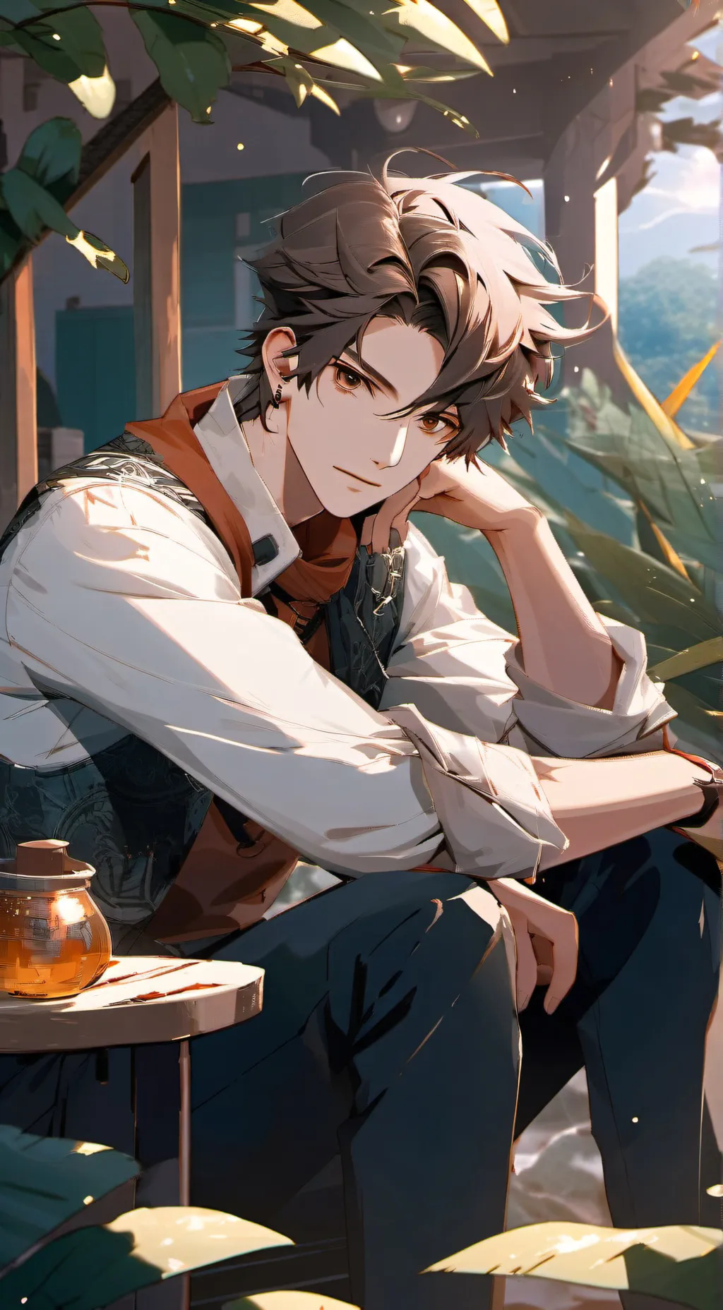 ai character: Bad brother  background