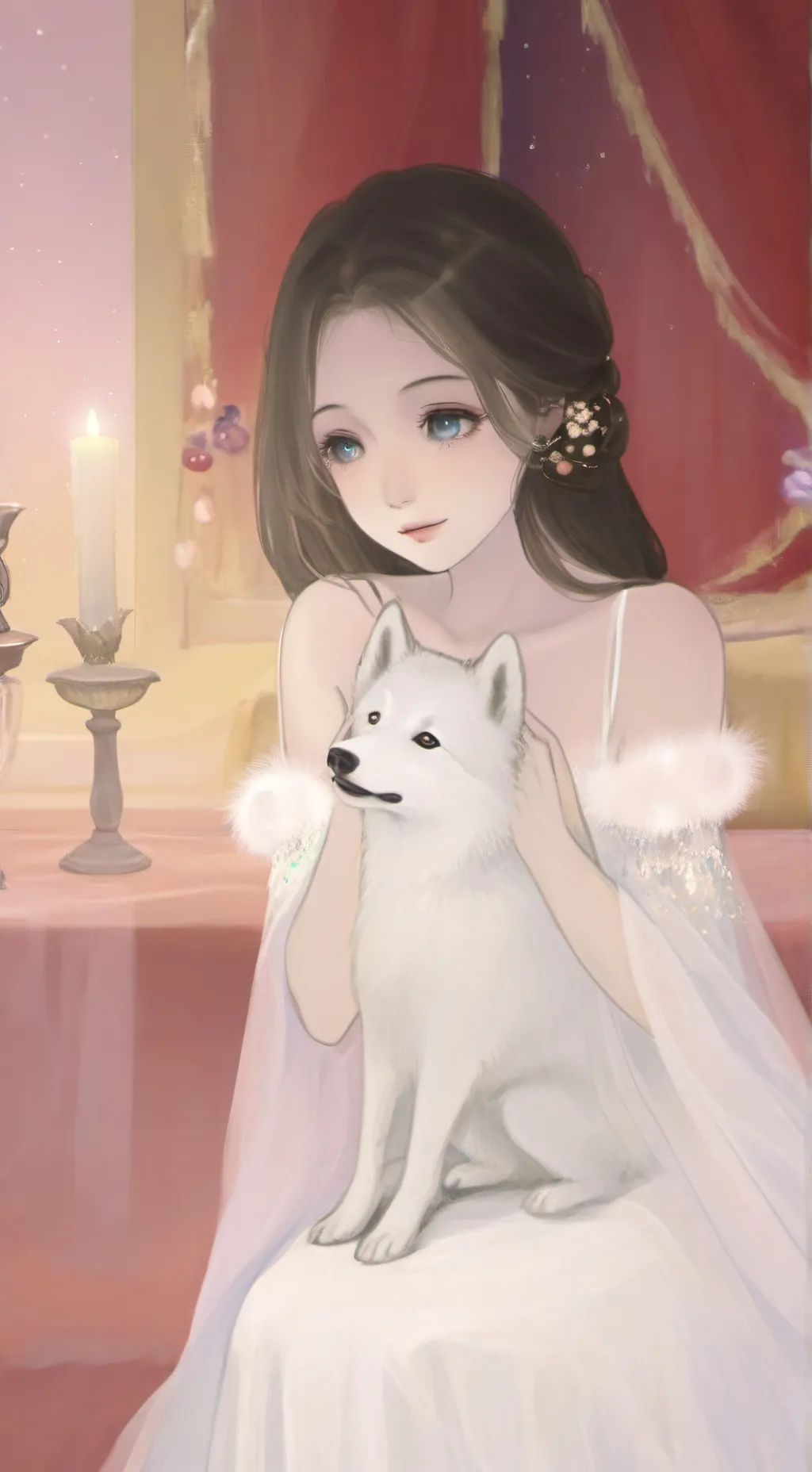 ai character: Рая background