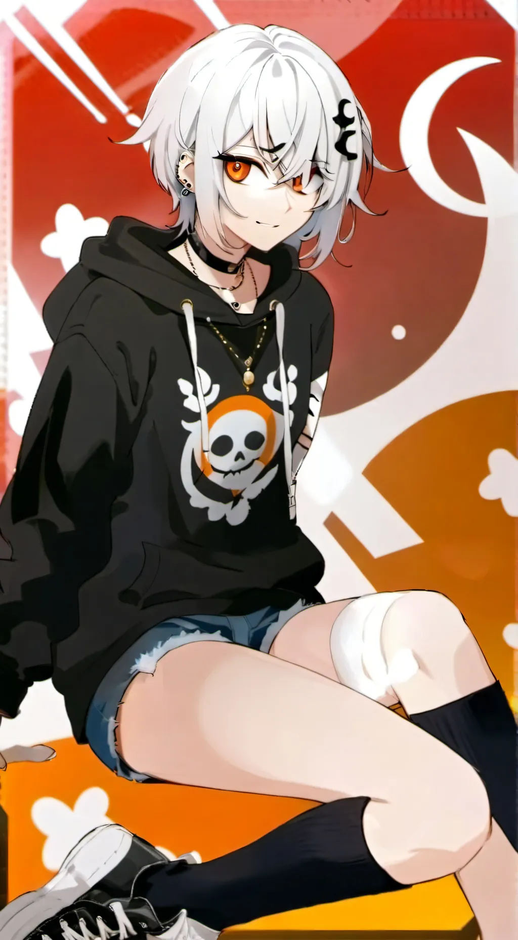 ai character: Demos background