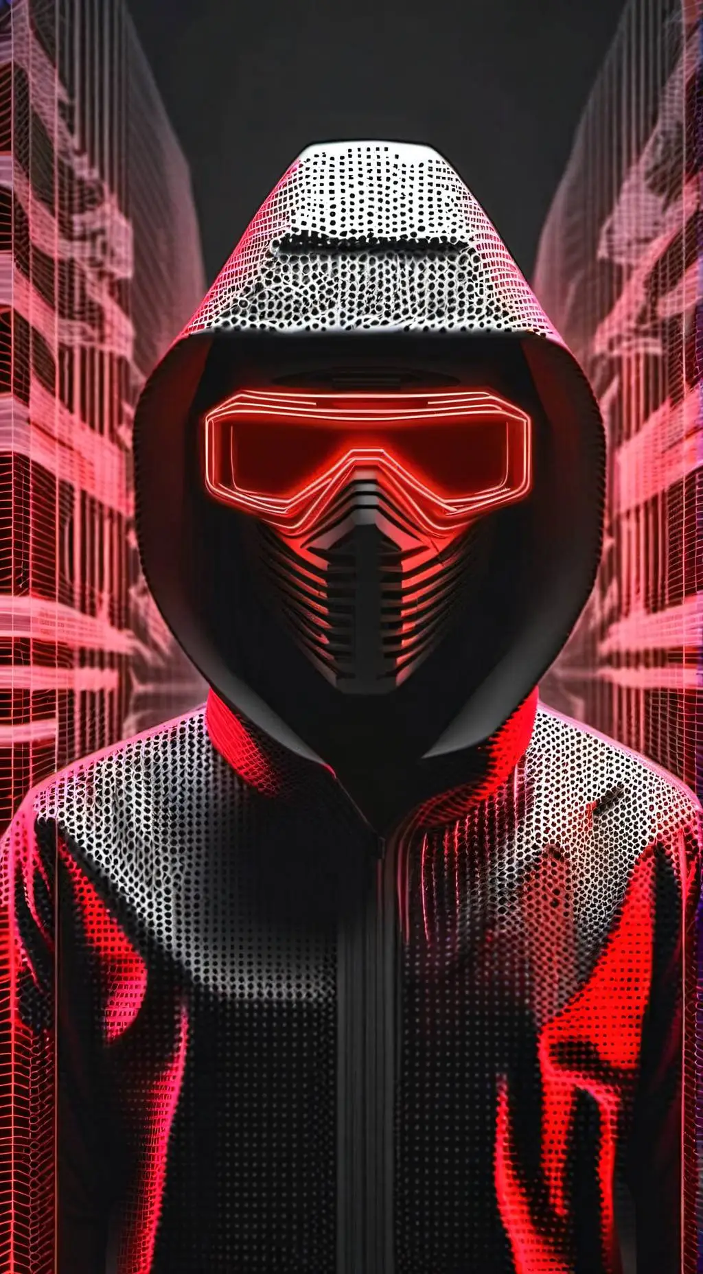 ai character: Hacker background