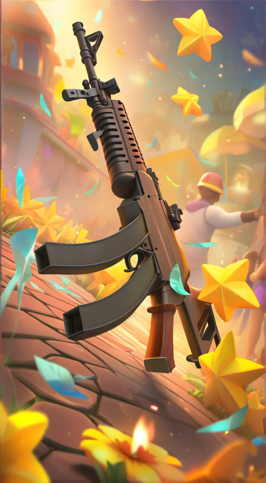 ai character: AK47 background