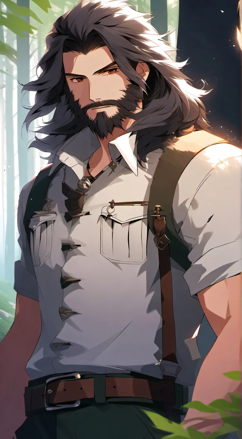 ai character: Cal background