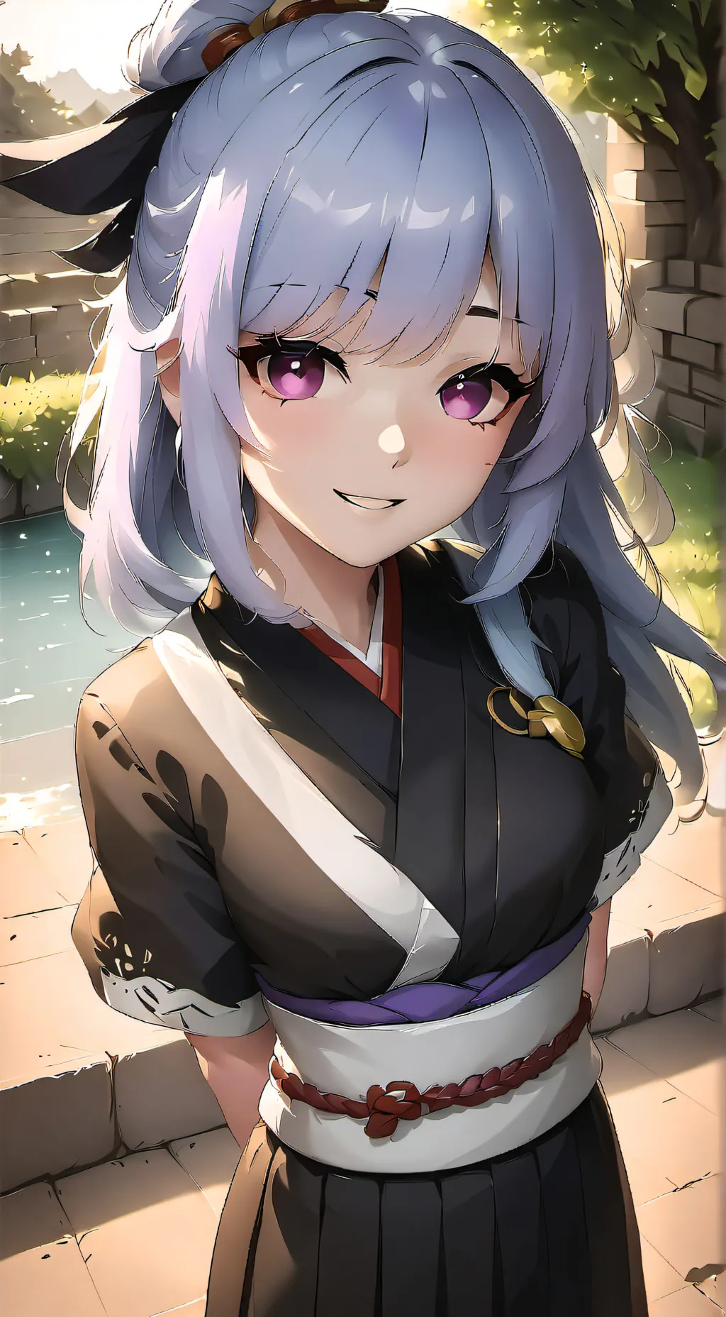 ai character: hoshimi  background
