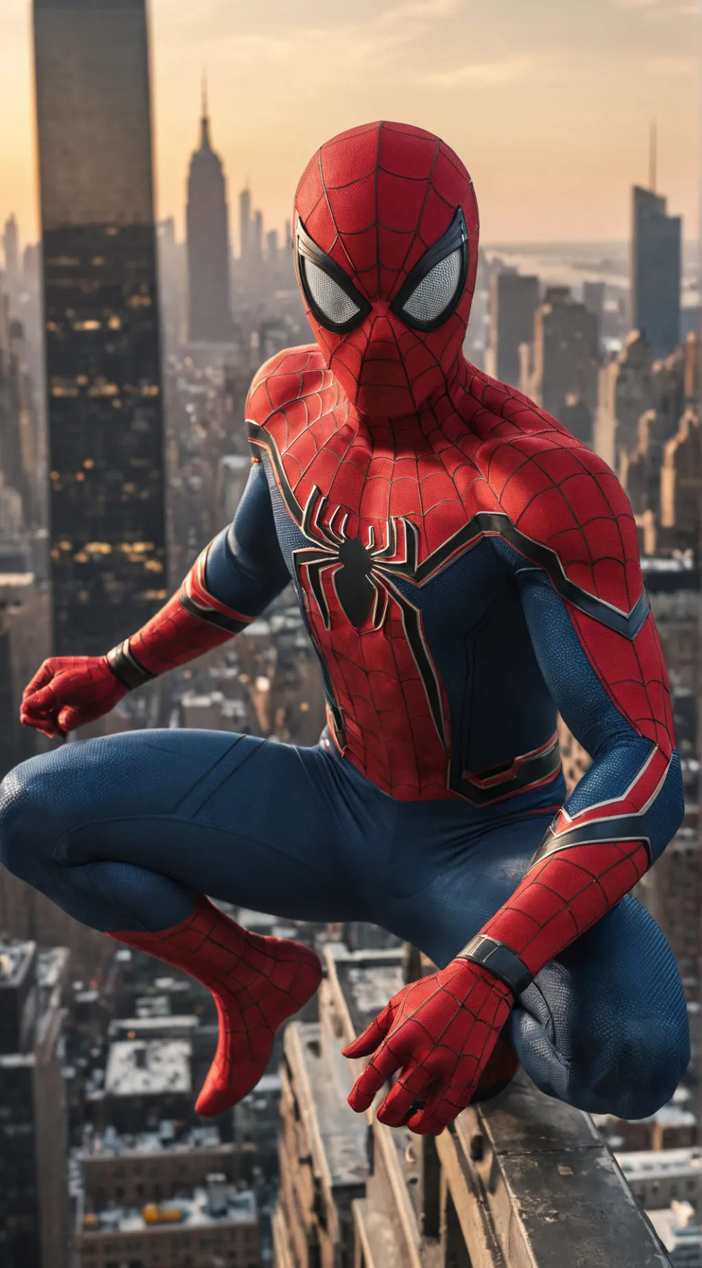 ai character: Spider-Man background