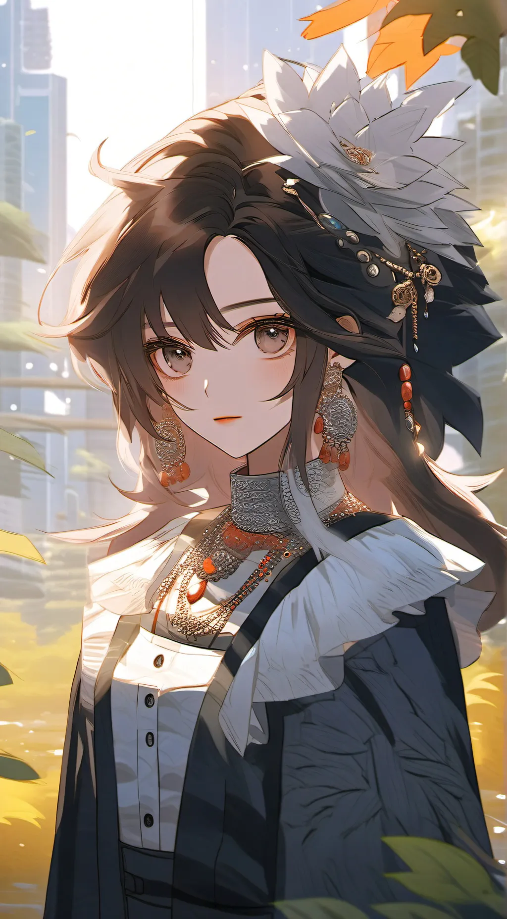 ai character: deku background