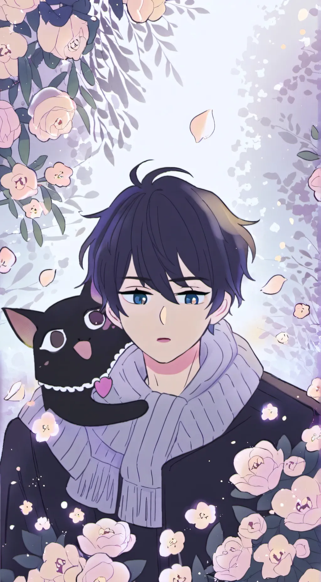 ai character: Dreamy background