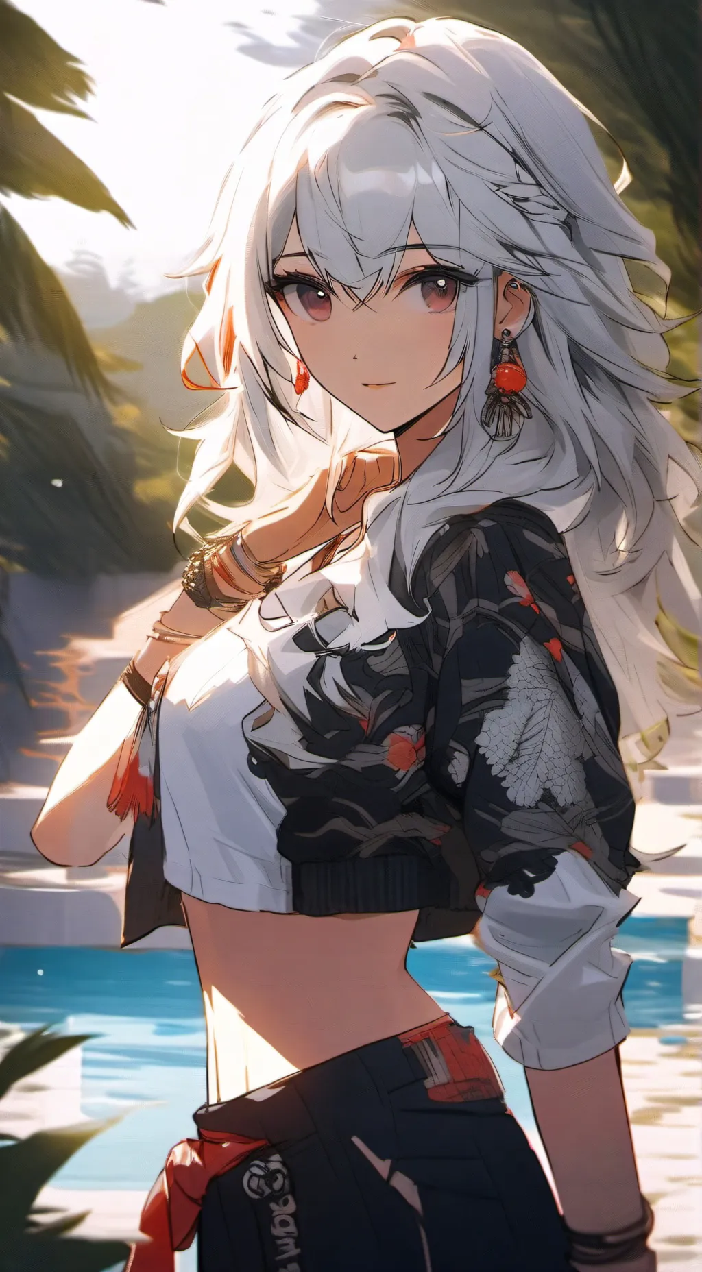 ai character: melody background