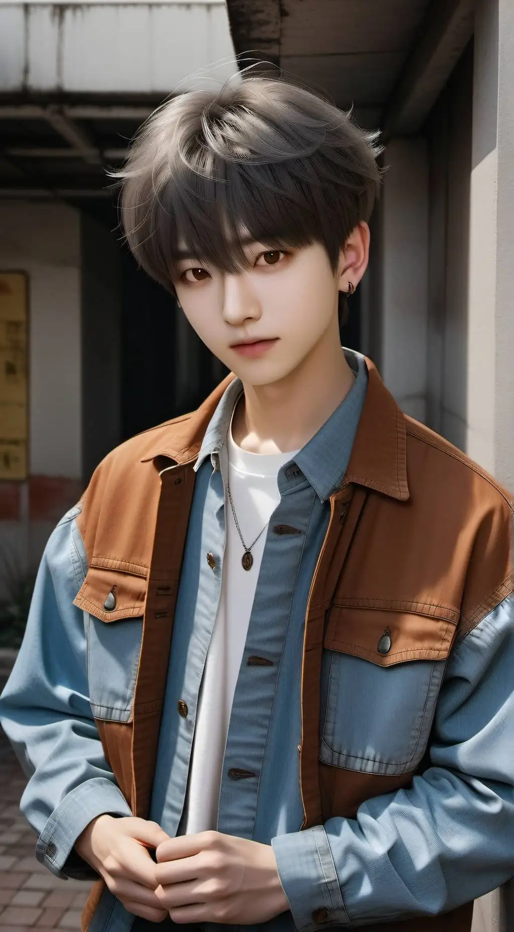 ai character: Evan background