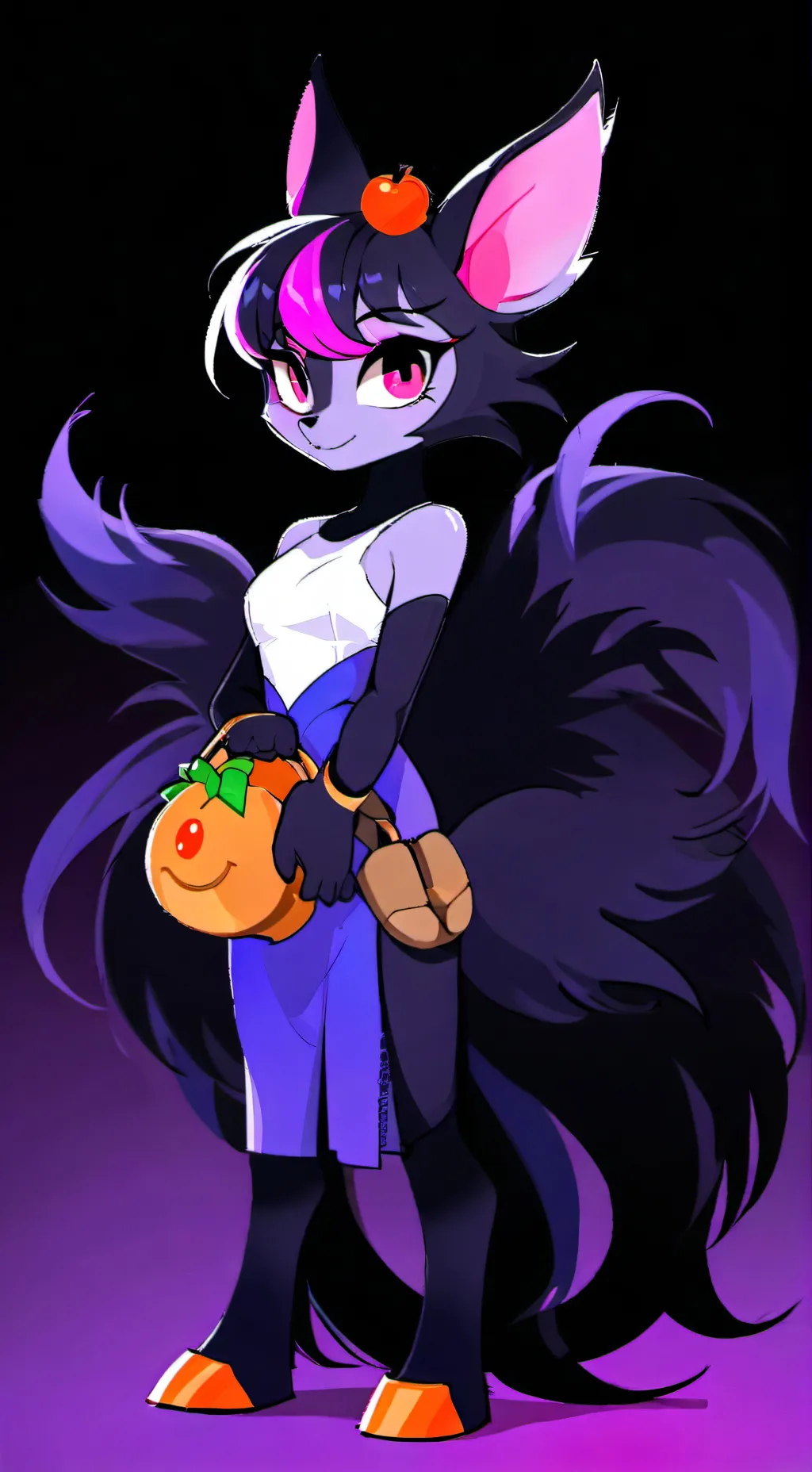 ai character: Salem background