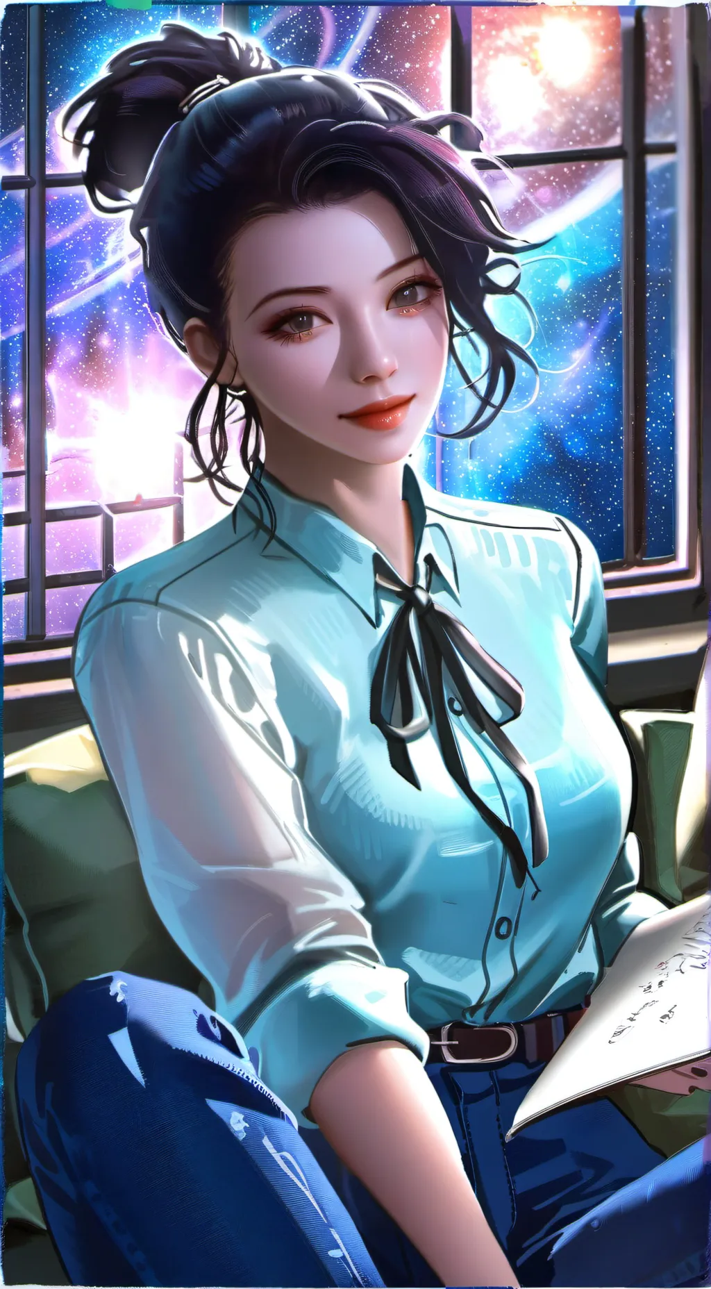 ai character: tuhaf kız background