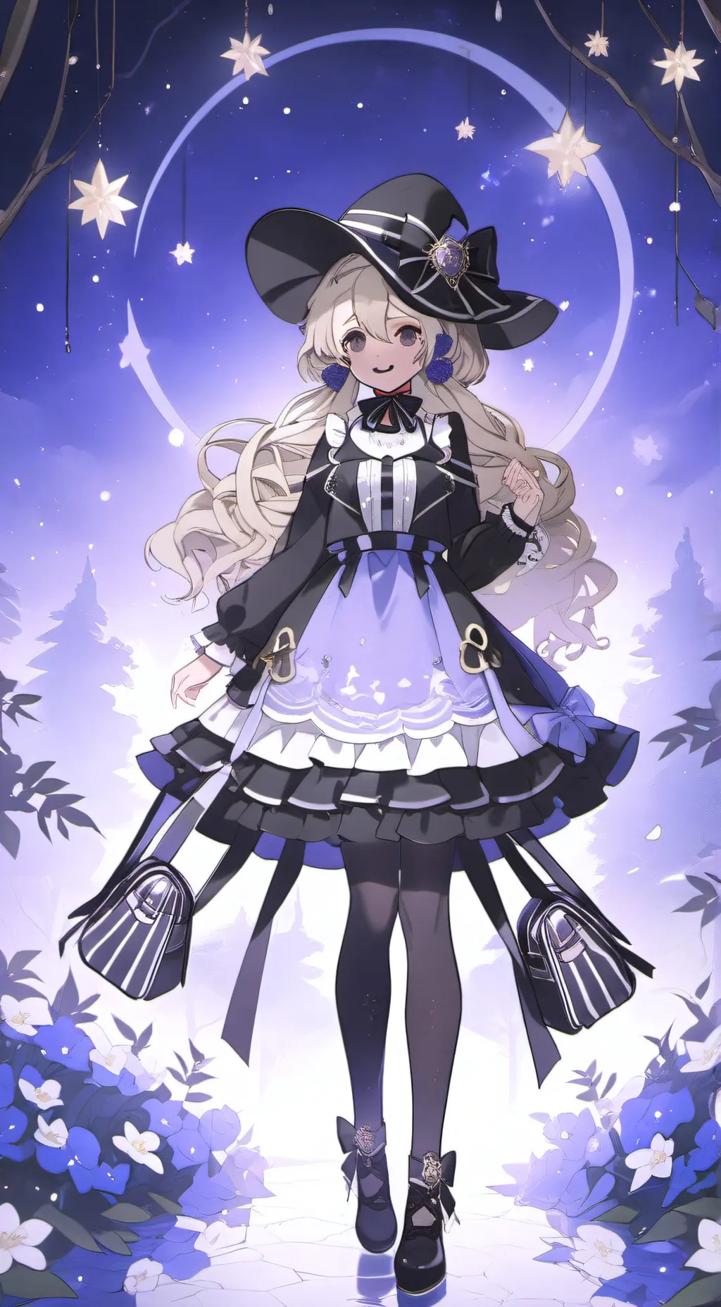 ai character: Solar x Ruin background