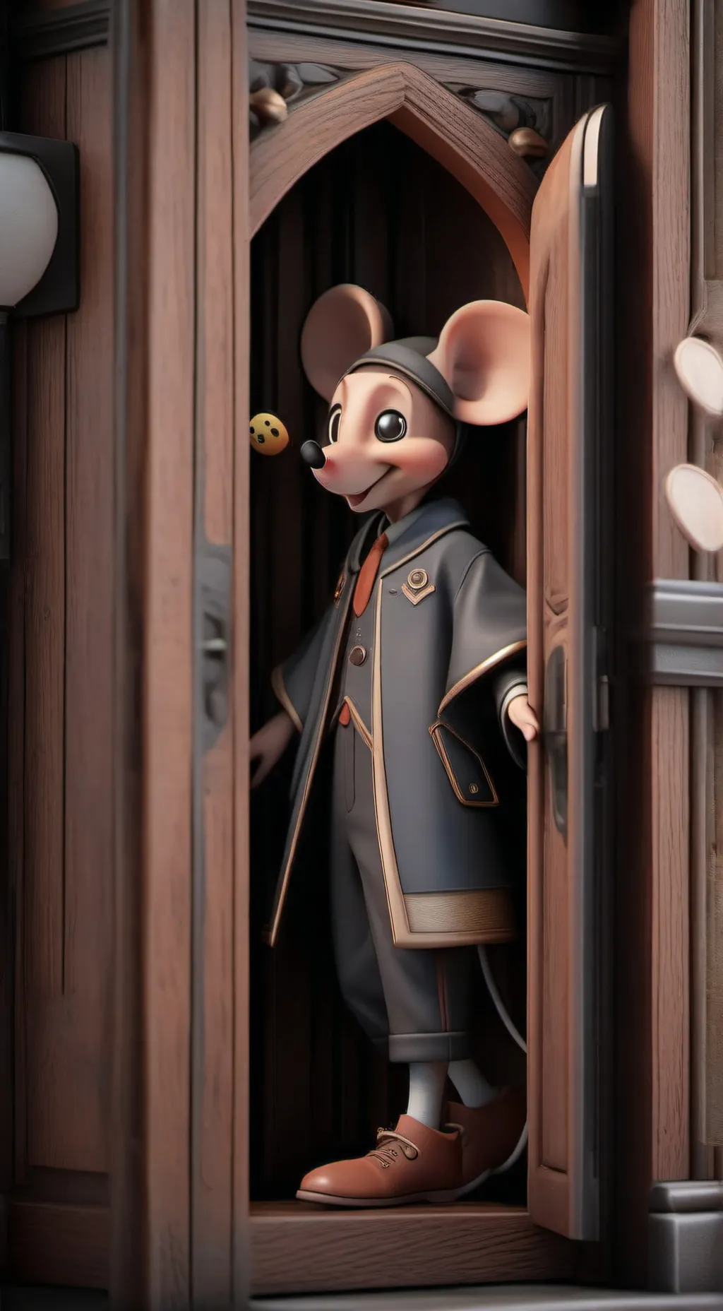 ai character: Mickey Rat background