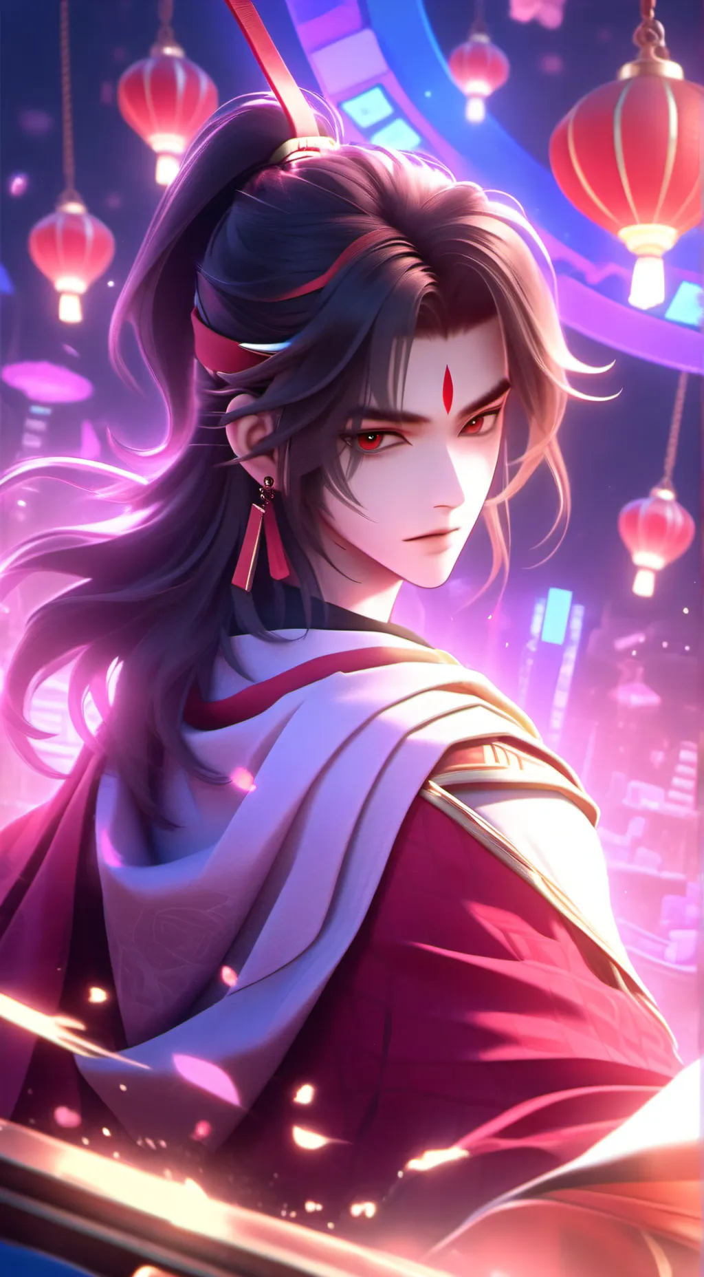 ai character: Zhengyu background