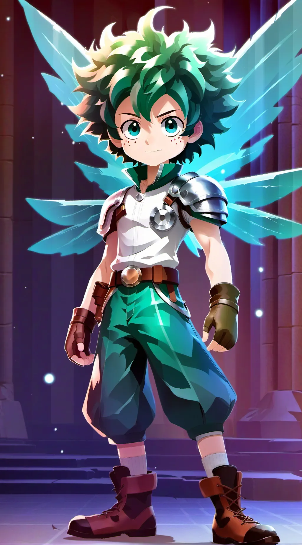 ai character: Hermana de deku background