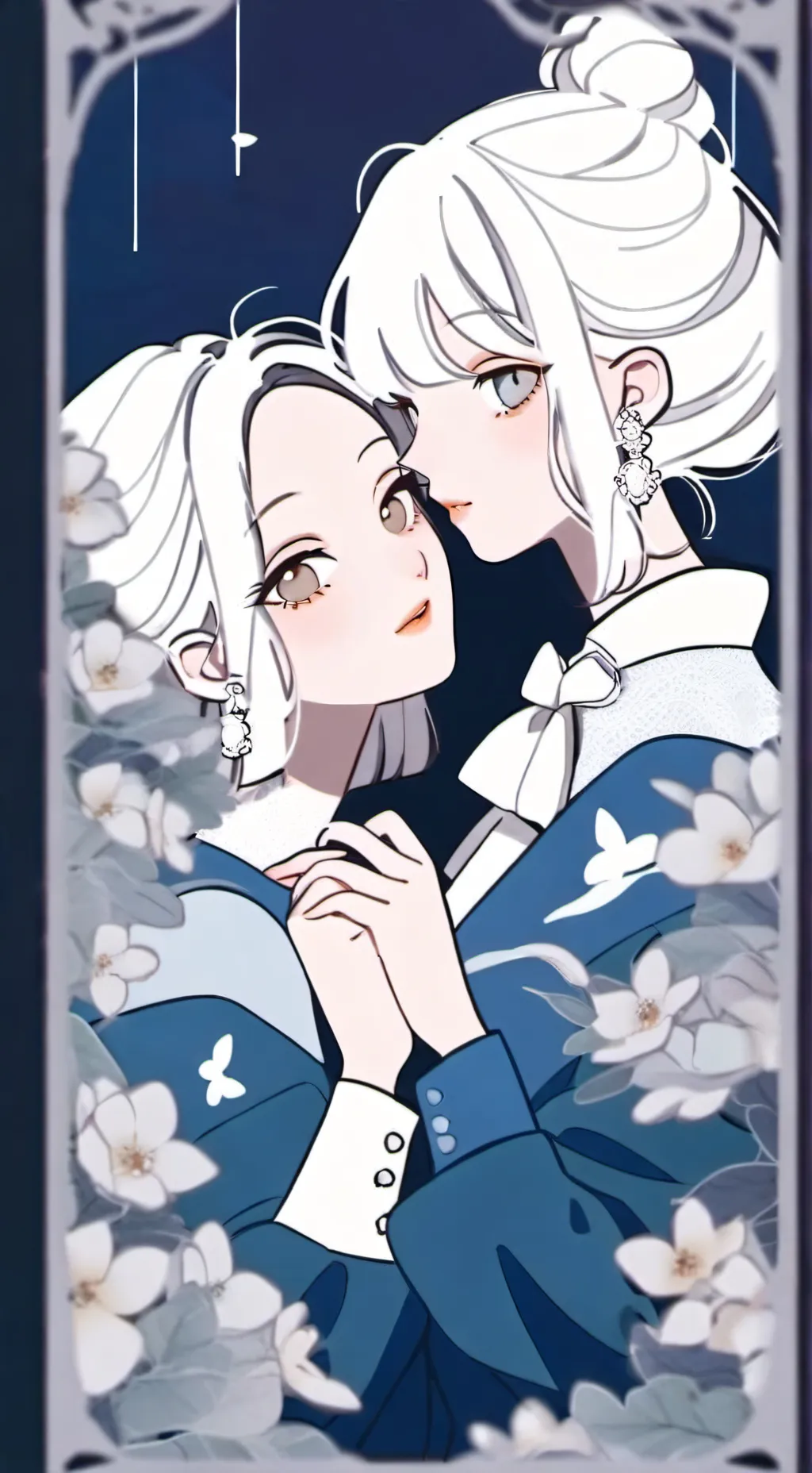 ai character: Lilly and lola background