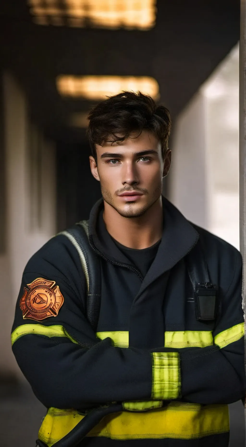 ai character: Alan  background