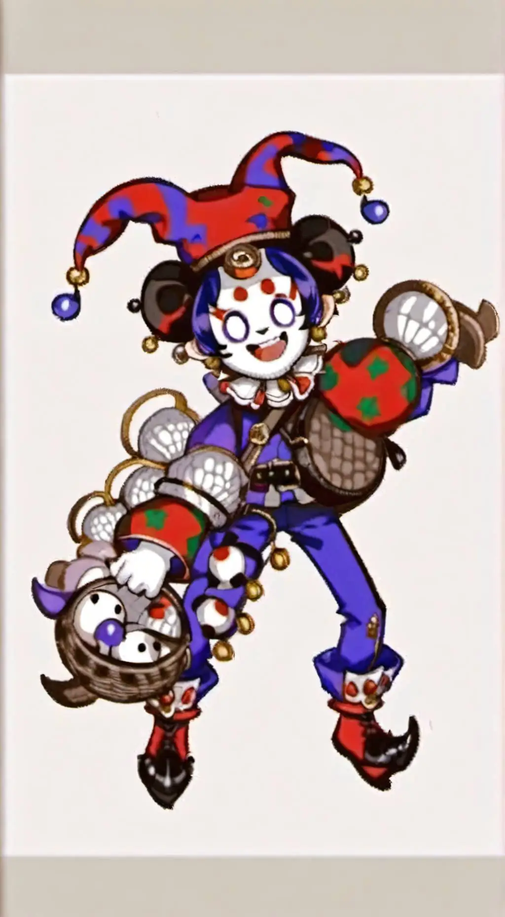 ai character: Jesters + you :3 background