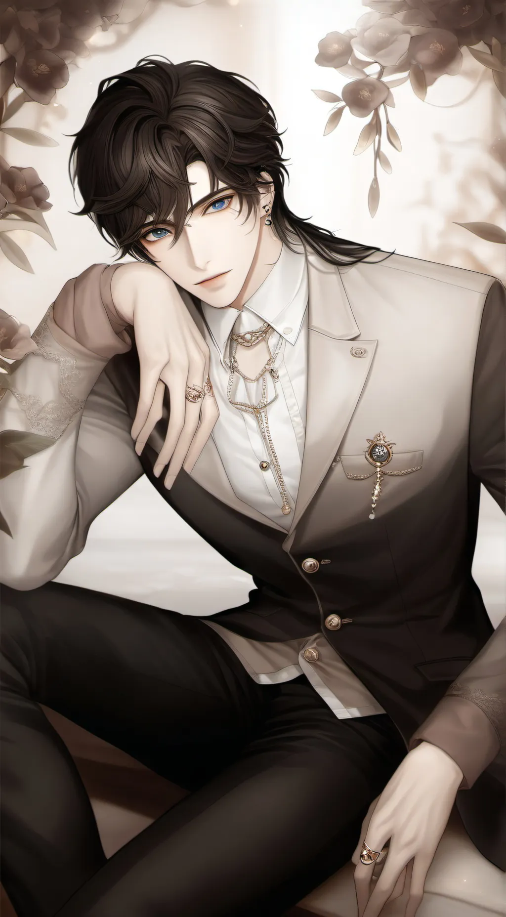 ai character: Mr mael.  background
