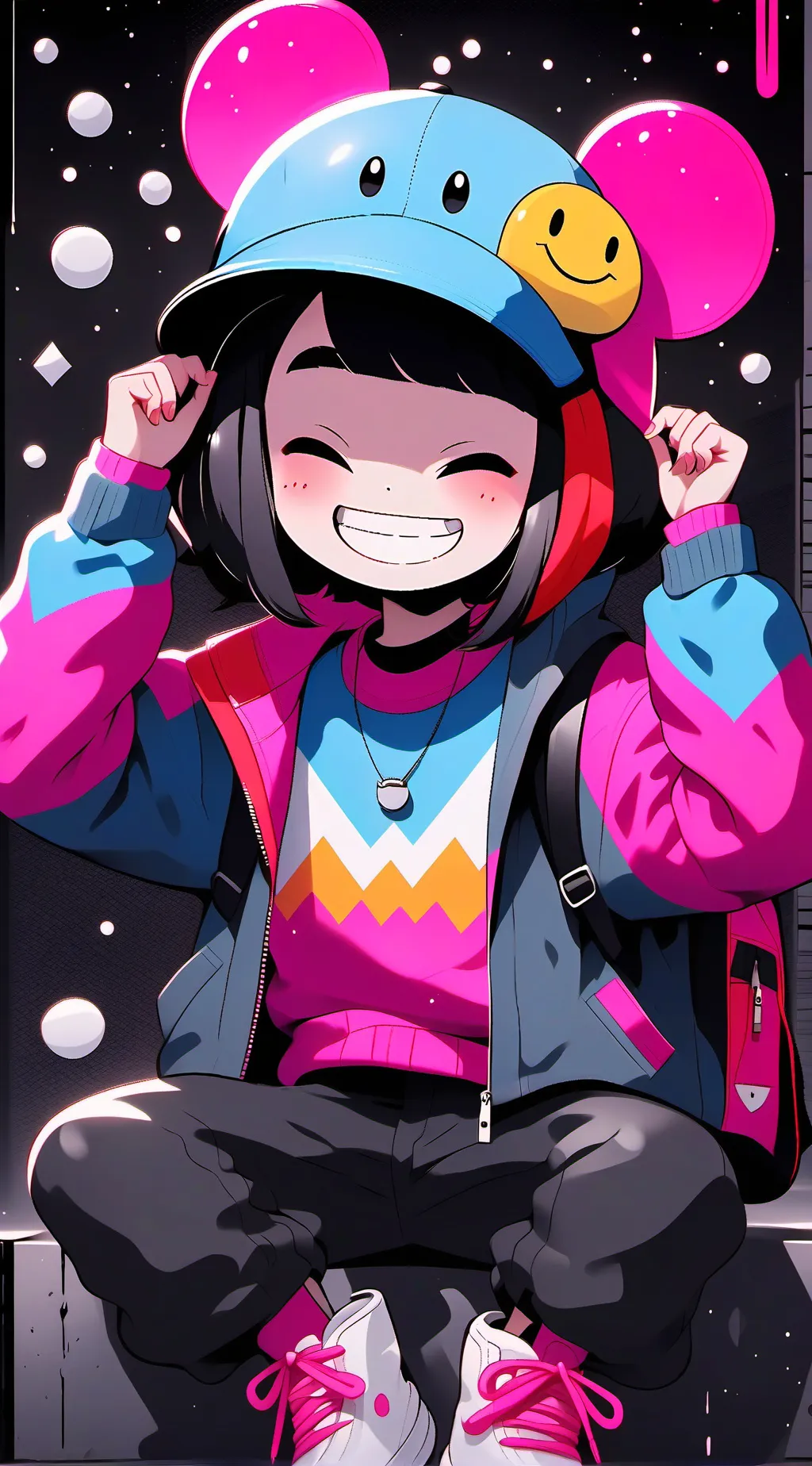 ai character: fav song^^ background