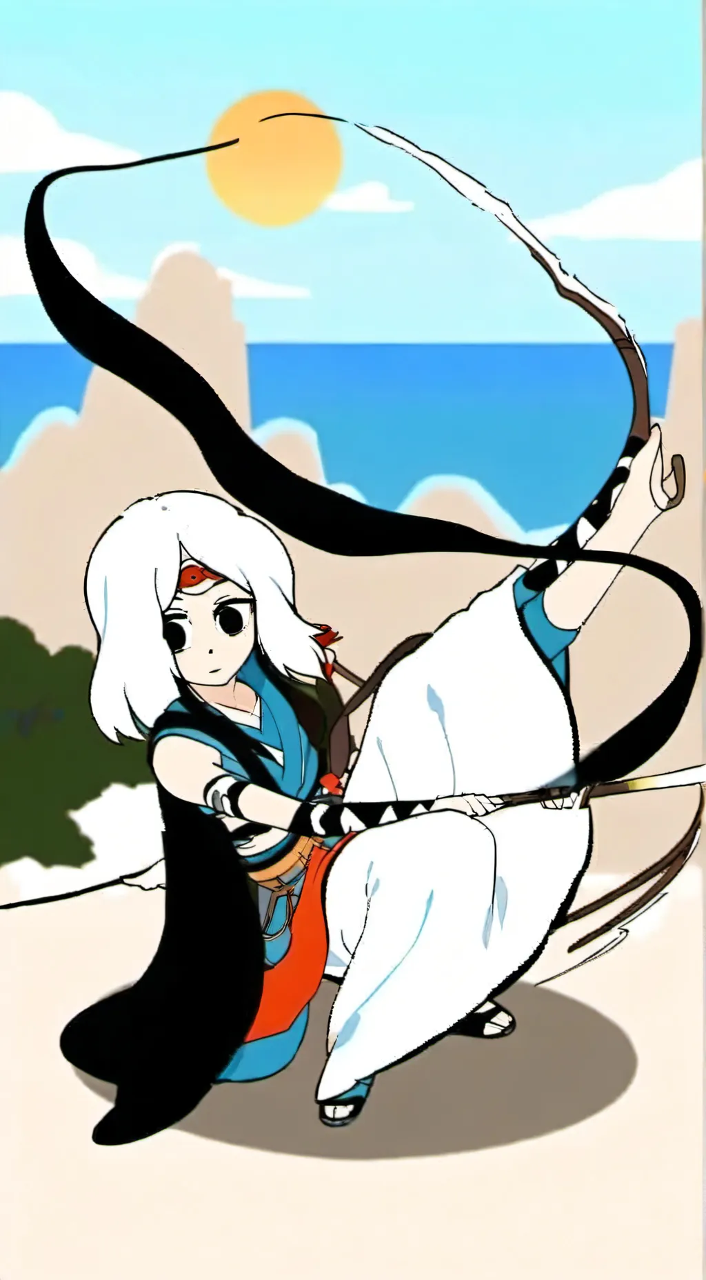 ai character: xiaro mami  background