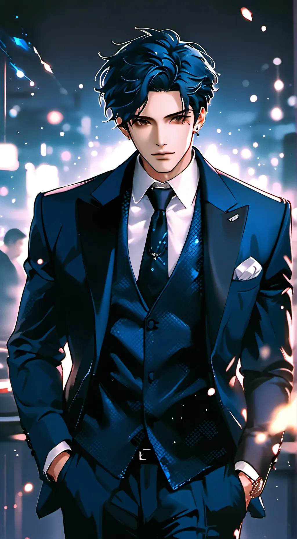 ai character: Xavier Mathew  background