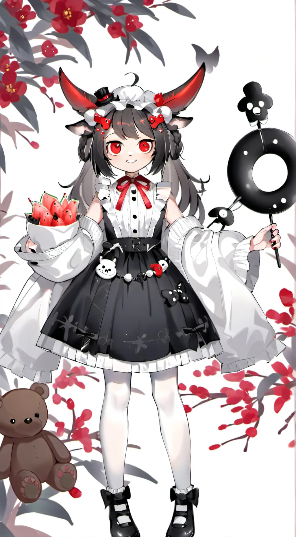 ai character: Fnaf x mha background